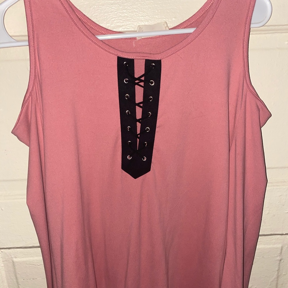 Pink top